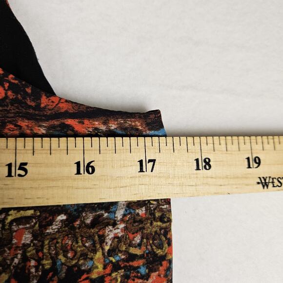 Sam Edelman Slip Dress Graffiti Print Mini Summer Colorful Party Casual Womens M - Picture 7 of 12